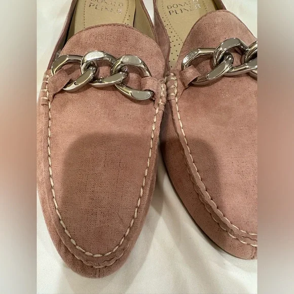 Donald Pliner Bless Leather Mule Mauve Metalic size 9 NEW IN BOX - Picture 5 of 9